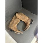 Justin Boots Justin L4935 Bay Apache Western Cowboy Boots Women's Leather Size 5.5 C Wide Photo 2