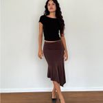 Motel Rocks NWOT Cinta Low Rise Midi Skirt In Choclate Photo 2