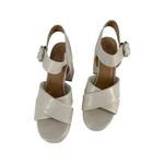 Journee Collection Womens Akeely Foam Mid Heel Platform Sandals Sz 9.5 Note Flaw Photo 5