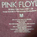 Pink Floyd  the dark side of the moon band t shirt maroon Medium Photo 4