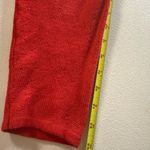 Herman Geist VTG  Embroidered Cardigan Floral Beaded Sweater Red Large Boho Rose Photo 7