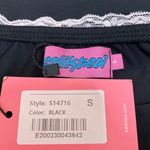 Edikted NEW Black Strapless Sleeveless Bandeau Bustier Crop Tube Tank Top Size S Photo 2