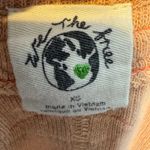 We The Free Free People  Oversized Slouchy Long Sleeve Thermal Top Orange XS Photo 3