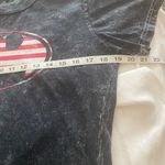 Batman Short Sleeve Distressed American Flag T Photo 2