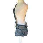 Montana West  Crossbody Bag for Women Soft Washed Faux Leather Multi Pocket Blue Photo 1