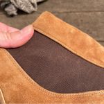 Nine West  Cognac Suede Stiletto Heeled Chelsea Ankle Bootie Size 7 Photo 8