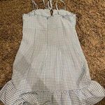 PacSun blue gingham dress Photo 1