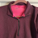 Nike womens golf jacket pullover partial zip large L therma fit long sleeve Photo 3