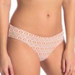 BECCA by Rebecca virtue NWT  Hipster Crochet Lace Overlay Bikini Bottom Photo 0