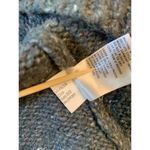 Royal Robbins  Sweater Women Large Chunky Knit‎ Cardigan Cozy Gray Smoky Teal Photo 6