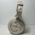 Gucci GG Blondie Logo Small Leather Circle Cylindrical Barrel Shoulder Bag Purse Photo 6
