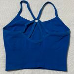 Cropped Tank Top Blue Photo 1