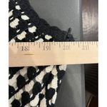 Nine West  Womens XL Black White Tiered Crochet Maxi Dress‎ Sleeveless Resort NEW Photo 5