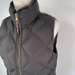 J.Crew  Excursion Quilted Down Vest Black High Collar Heritage 49194 Photo 3