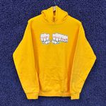 Knuckle Tattoo Spell-Out Toy Machines Skateboarding Hoodie M Photo 0