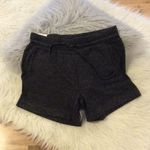 Active Life Comfy Cozy Shorts Heather Charcoal Elastic Drawstring M New Photo 1