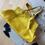 Cole Haan  Yellow Leather Shoulder Bag Purse‎ Photo 3