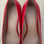 Aerosoles Comfortable MINETTA Mid-heel Pump, Racing Red Leather, Size 8.5W, NWT Photo 7