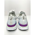 Nike  Athletic Sneakers Size 10 Women's React Infinity Run Flyknit White Ombre Photo 4