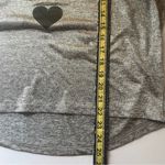 Divided Lucky Love Charcoal Grey Long Sleeve Tee Small Photo 6