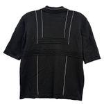 Jamie Sadock Women's‎ Black Short Sleeve Knit Polo Top Zipper Pockets Athletic M Size M Photo 1