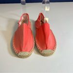 Soludos  for J. Crew Cotton Espadrille Pink Flat Shoes Size 38 Photo 2