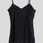 🆕 Black Camisole with lace trim & built Photo 0