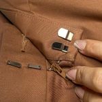 Weatherproof NWT Cuffed Brown Capri Pants Size 14 Photo 6