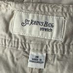 st. john's bay St. John’s Bay SZ 14 Skort Stretch Pockets Zip-Fly Above Knee Khaki Porcelain Photo 6