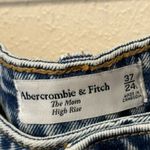 Abercrombie & Fitch Abercrombie & Fitch Curvy Love Mom High Rise Size 37 24 Long NWT Photo 3