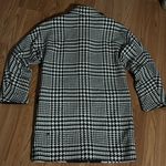 Carlisle  Black and White Houndstooth Coat Size Medium. Photo 1