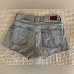 SUBDUED Vintage Crop Distressed Light Wash Denim Shorts Y2K Skater Size 26 Blue Photo 2