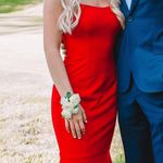 Red Prom Dress Formal Dress Long Photo 0