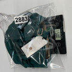 Shade & Shore  Lightly Lined One Shoulder Bikini Top Womens 34DD Teal Keyhole Photo 13