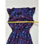 Forever 21 Y2K Dark Floral Fairy Grunge Babydoll Dress Size M Whimsigoth Aria Photo 3