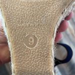 Soludos Midnight Navy Suede Criss Cross Wedge Espadrille Photo 5