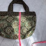 Handmade  Quilted Tote Bag in Paisley Print Photo 9