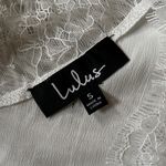 Lulus Women’s Forever Flirty White Lace Cami Top in white size Small Photo 9
