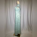 Tadashi Shoji  Sanda Embroidered Mint Dress | 8 Photo 7