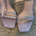 Steve Madden Collette strappy heeled sandal in blush glitter Size 7 Photo 4