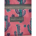 Simply Southern Women's Pink Cactus Print Crossbody Bag Medium Adjustable Strap Photo 1