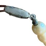 Vintage Short White Pearl Necklace Hook Closure Formal Preppy Necklace Photo 3