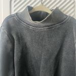 Forever 21 Black Ribbed Long Sleeve Sweater Photo 3