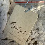 Free People  Women's Ivory Long-Sleeve Megan Crochet Cutout Back Top Medium NWT Photo 6