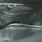 Tory Burch  black gold wedge heeled pumps shoes women’s 7 Photo 5