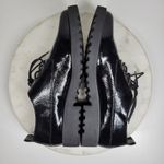 Franco Sarto  Carey2 Black Patent Lace-Up Loafers Women’s 11 Chunky Sole Oxford Photo 7