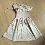 437  Satin Dress Photo 3