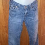 True Religion Blue World Tour Low Rose Skinny Jeans Y2K Size 27 Photo 1