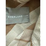 Everlane The Oversized Button Down Shacket Shirt Jacket Camel Plaid Size Small Photo 7