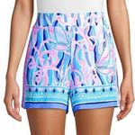 Lilly Pulitzer Neilah Skim Blue Shorts Size XXS Photo 0